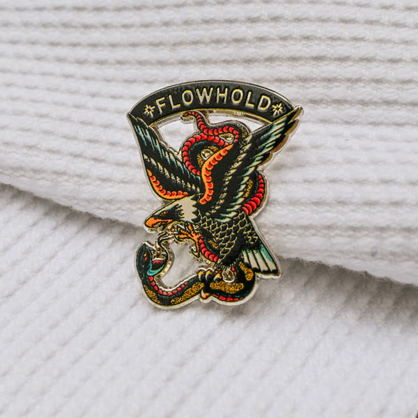 The Conflict Enamel Pin – Flowhold